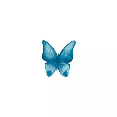 Tattoo temporaneo - Blue butterfly x5