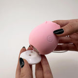 La Fiorella - Vibratore succhiaclitoride fluorescente - Rosa