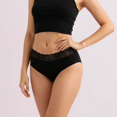 Luanda - Culotte menstruelle élégante avec dentelle