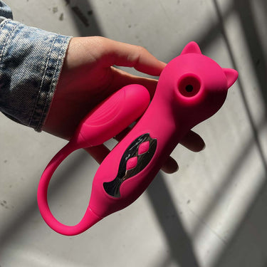 Romeo - Vibratore e succhiaclitoride per doppia stimolazione