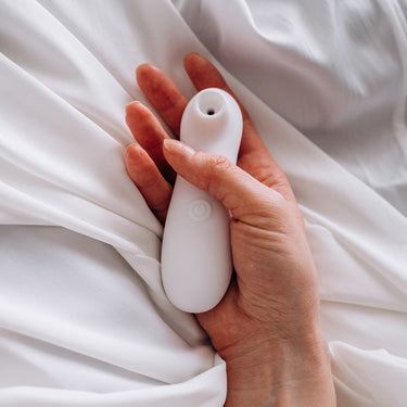 Stimolatore succhiaclitoride Take it Easy Fay - Bianco