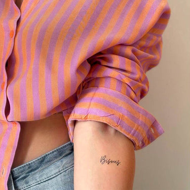 Tattoo temporaneo - Bisous x5