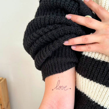 Tattoo temporaneo - Love x5