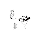 tatuaggio temporaneo di moda