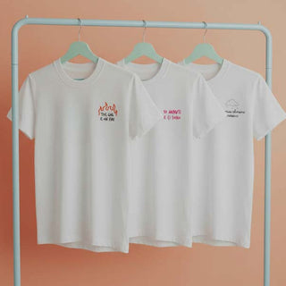 T-shirt ricamate