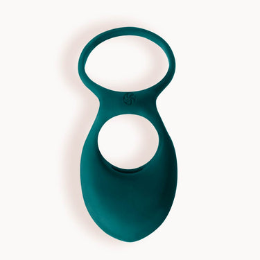 Daydream - Doppio anello fallico vibrante - Verde