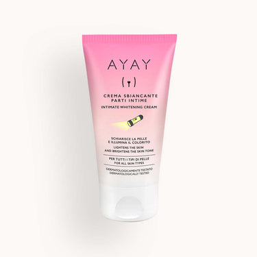 Crema sbiancante per corpo e parti intime