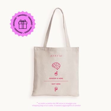 Shopping bag "Gender is here"