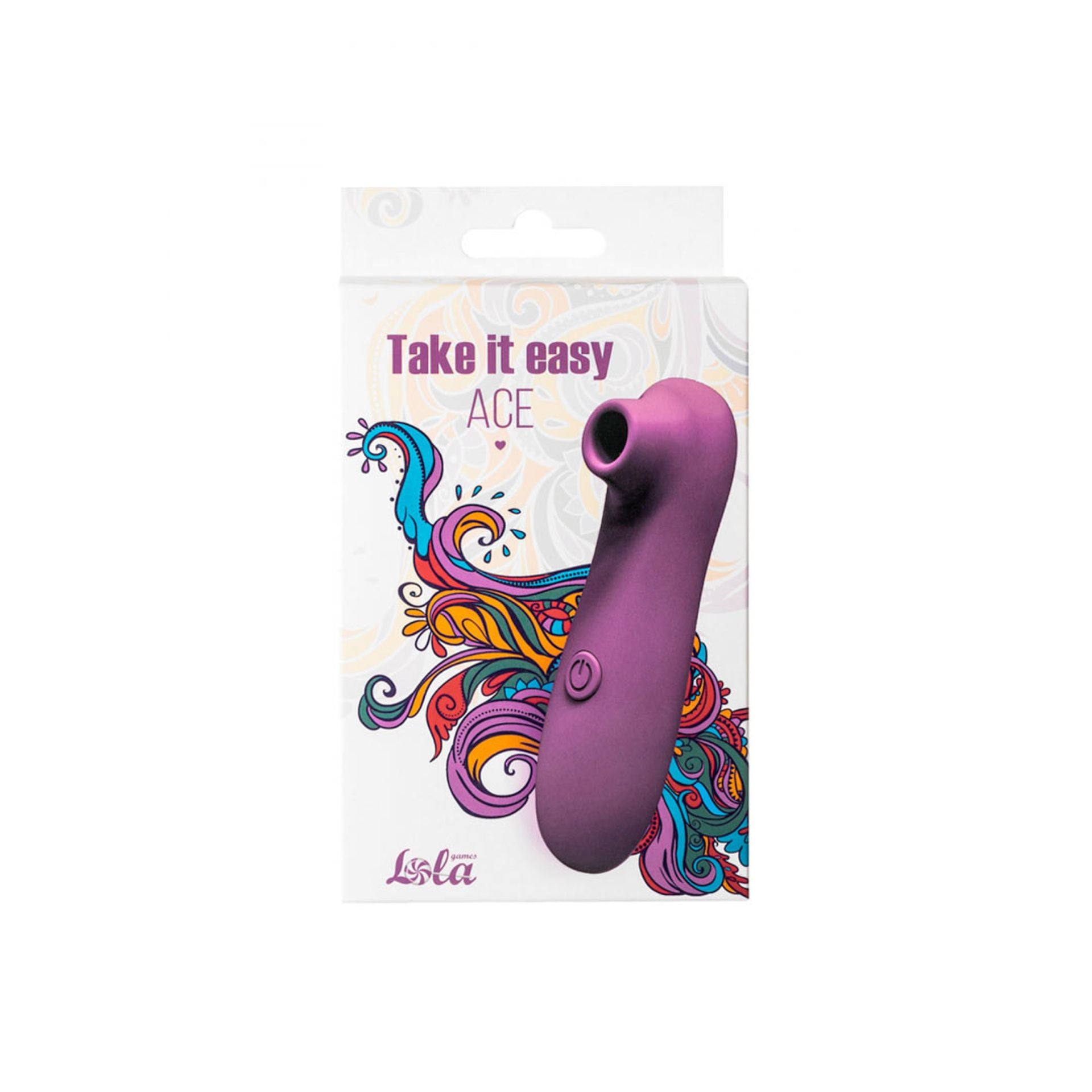 Stimolatore succhiaclitoride Take it Easy ACE - Ayay - Viola – AYAY