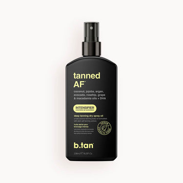 Tanned AF - Olio potenziatore d'abbronzatura ultra idratante