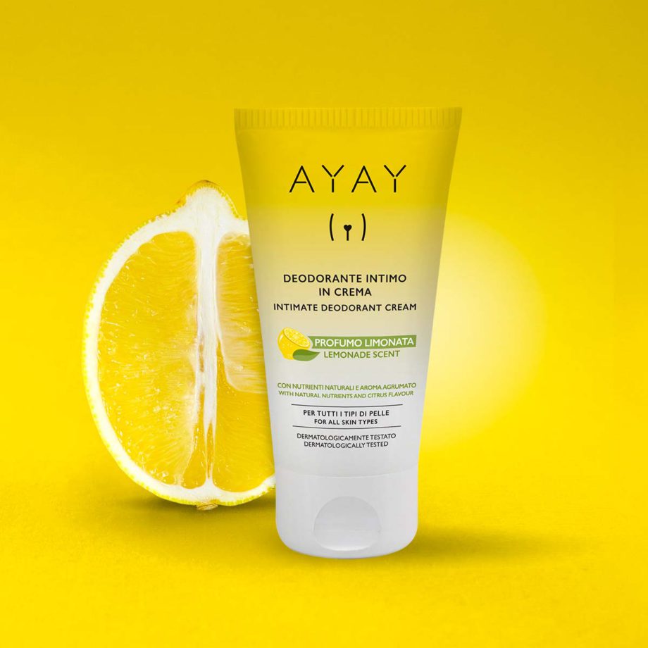 Deodorante intimo in crema - Profumo di Limonata - Ayay 1