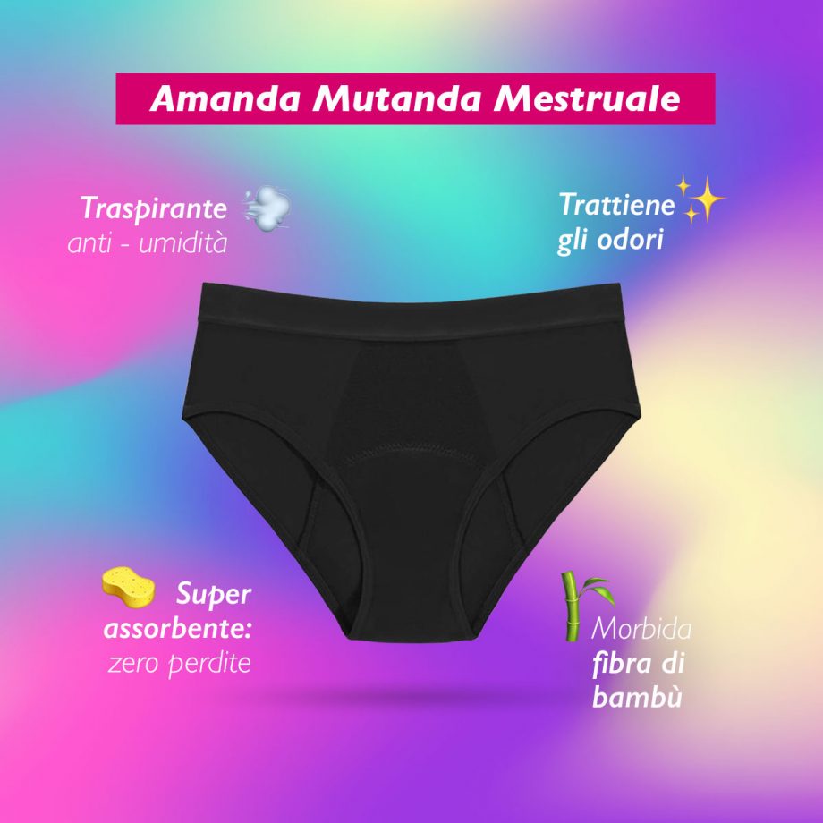 La Miranda - Mutanda Assorbente Mestruale | Slip da ciclo in cotone biologico - Ayay 3