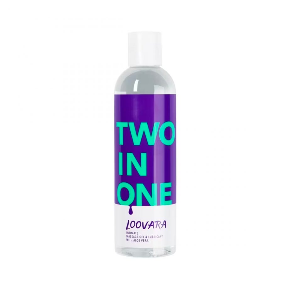 Two in One - Gel lubrificante massaggi 2in1 a base d'acqua - 250ml - Ayay 2