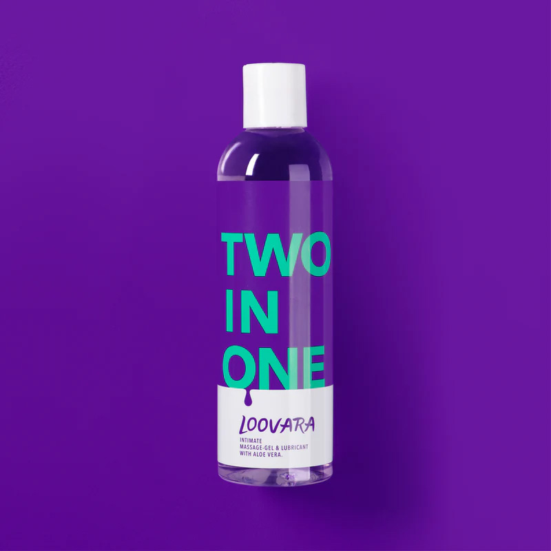 Two in One - Gel lubrificante massaggi 2in1 a base d'acqua - 250ml - Ayay 1