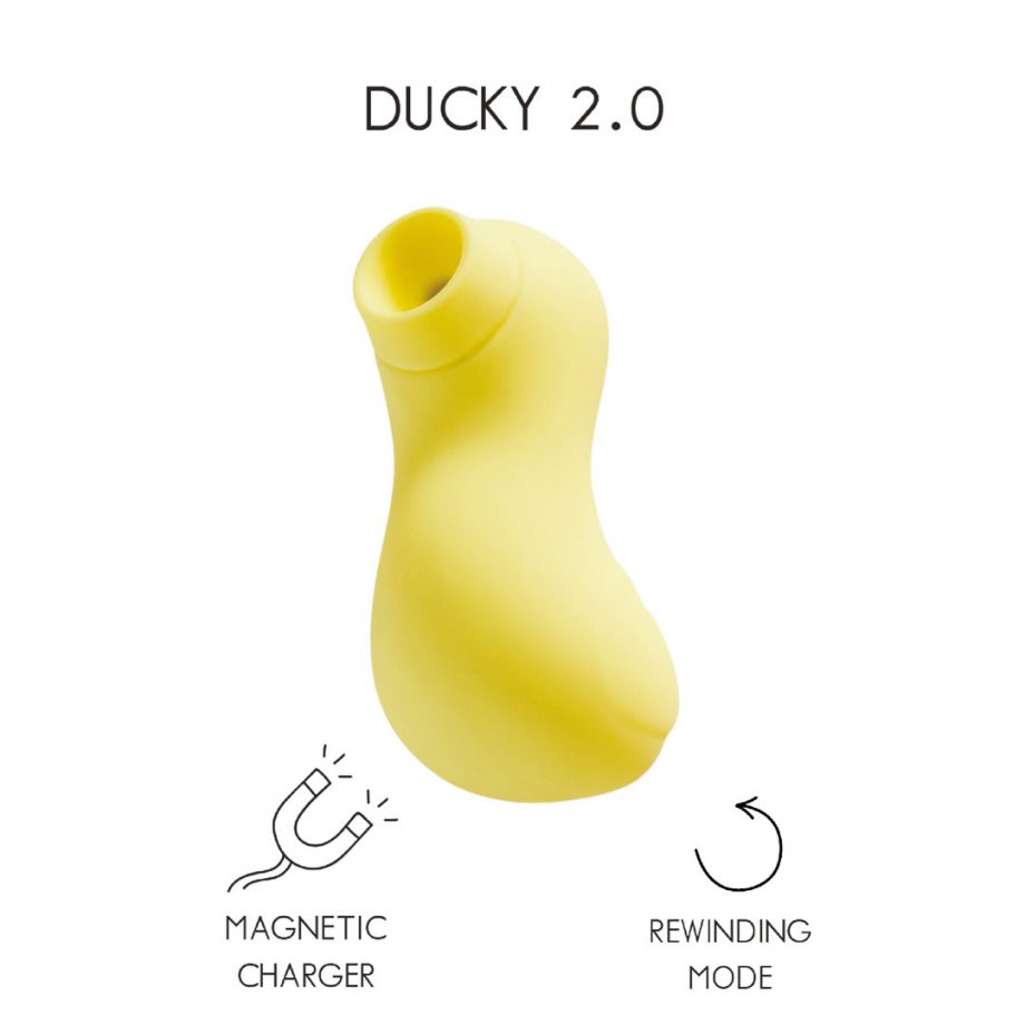 Papocchia - Stimolatore succhiaclitoride Fantasy Ducky 2.0 - Giallo - Ayay 3