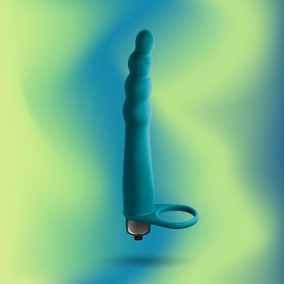 Bramble Green - Strap On Vibrante per doppia penetrazione - Ayay 1