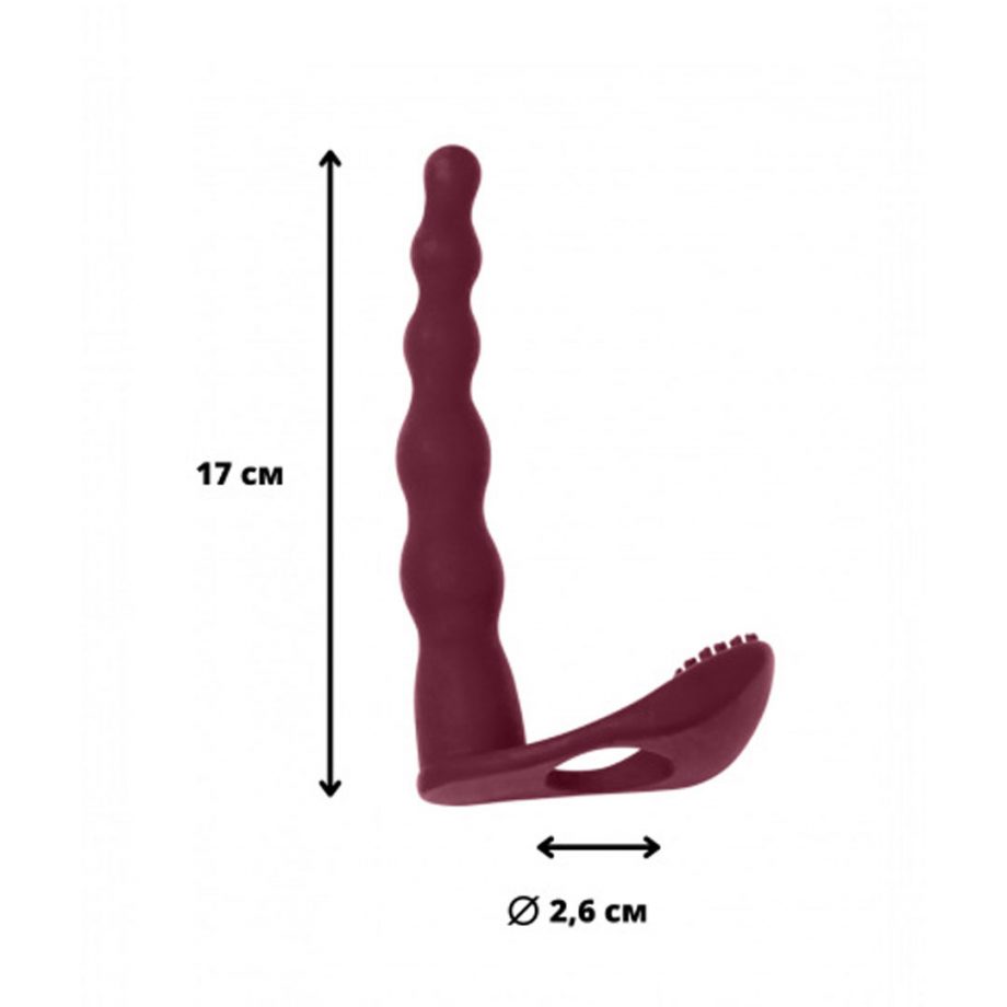 Farnell - Strap On per doppia penetrazione con vibratore clitorideo - Ayay 3