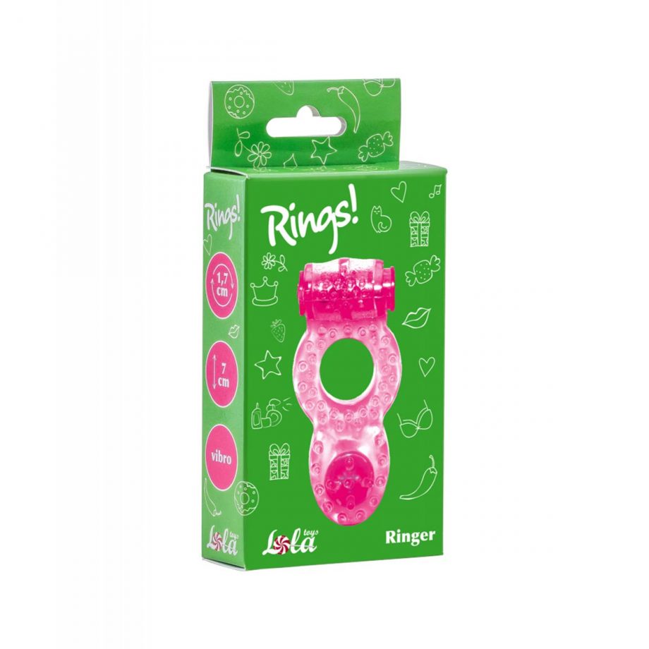 Ringer - Cock ring Anello vibrante per il pene | Colore rosa - Ayay 2