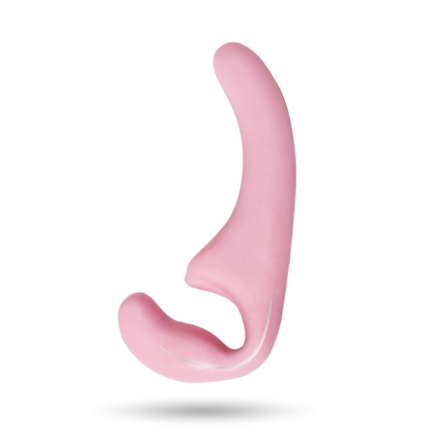 Natural Sensation - Strap on flessibile con stimolazione del clitoride | Rosa - Ayay 2
